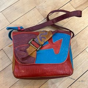 Sharif Vintage Patched Bag